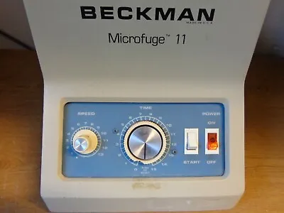 Beckman Microfuge 11 - Centrifuge With Rotor • $135