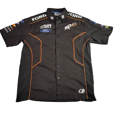 Ford SBR Stone Brothers Racing Team Shirt Button Up Mens L V8 Supercars Official • $45