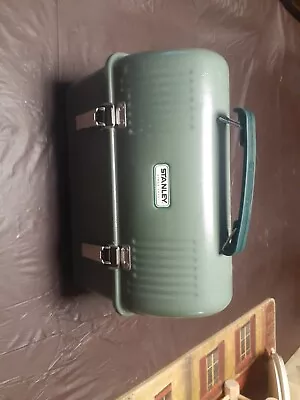 £29.49 • Buy STANLEY - The Legendary Classic Steel Lunch Box - Dk Green New Condition 