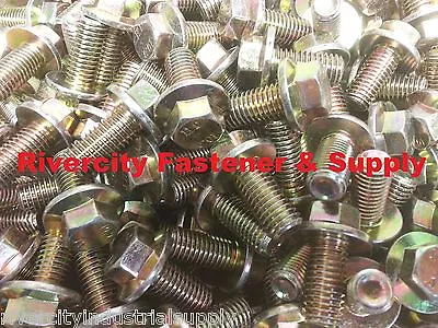 (20) M12-1.75x25 Metric Hex Flange Bolts M12x25 Screws Grade 10.9 ZY M12x1.75x25 • $22.88