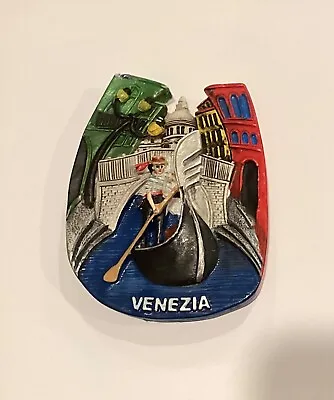 Gondola Venezia Venice Italy Resin Fridge Magnet L5 • $4.24
