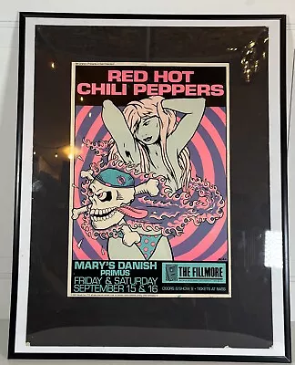 Red Hot Chili Peppers Primus Concert Poster 1989 F-115 Fillmore Frank Kozik • $129.95