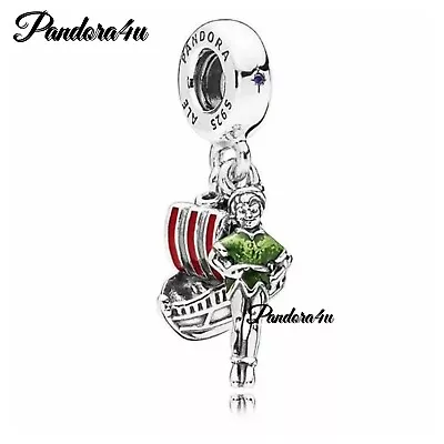 Pandora Disney Park Exclusive Dangle Peter Pan Charm New Tags PANDORA BX • $55