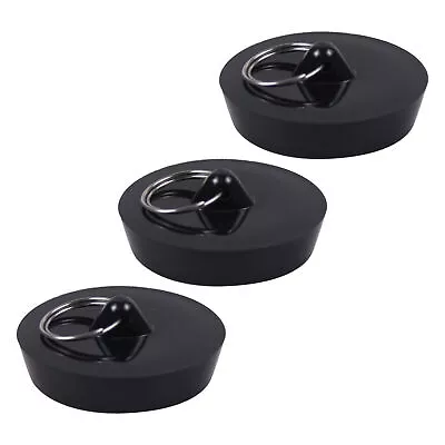 1~3x Wash Basin Bath Plug Strong Sealing 45mm Non Slip Tub Stopper Kitchen Sink • $9.18