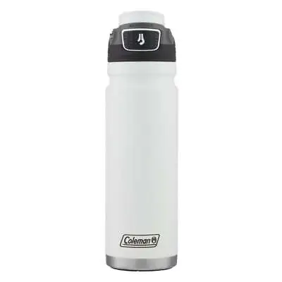 Coleman Switch Autospout Stainless Steel Insulated Water Bottle 24 Oz. White • $24.27
