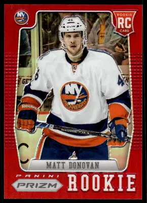 2012-13 Rookie Anthology Prizm Matt Donovan Rookie Red /50 • $7.95