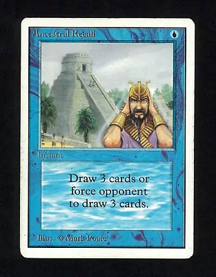 Ancestral Recall - Unlimited - MTG Magic The Gathering - #2 • $4518.39