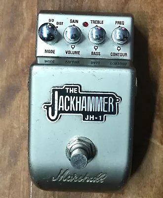 MARSHALL JACKHAMMER JH-1 Overdrive / Distortion Pedal • $75