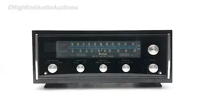 McIntosh MR74 - Vintage Audiophile Hifi AM FM Stereo Tuner W Black Cab + Manual • $450