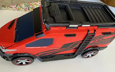 Micro Machines Super Van City Transforming Playset Red Unfolding Van 2020 • $11.50