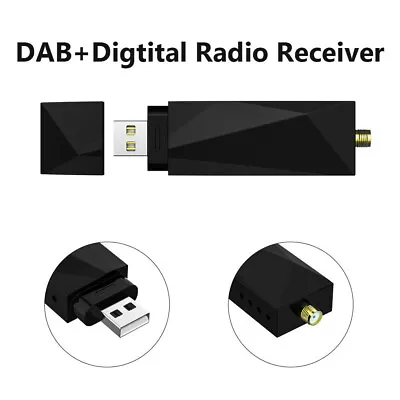DAB+ USB Digital Radio Tuner Dongle Receiver For Android Car Stereo • $46.45
