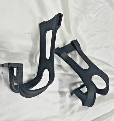 VP-796 Bike Toe-clips Black Size Large Bicycle Road Touring • $9.99