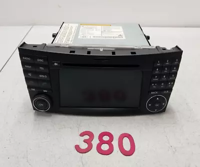 06-09 Mercedes Benz E350 Sedan Radio Command Head Unit CD Changer Player OEM • $213.60