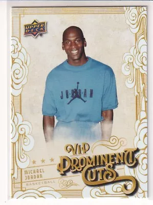 2023 Ud National Michael Jordan Vip Prominent Cuts Card #vip-5 • $0.73