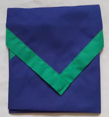 £2.95 • Buy Boy Scout Cub Scout & Girl Guide Necker Neckerchief Royal Blue Green 100% Cotton
