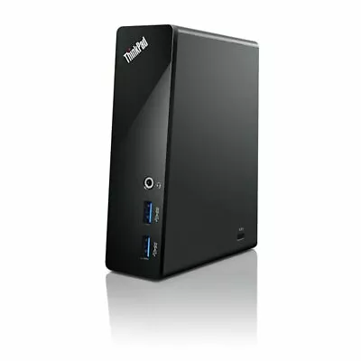 £29.99 • Buy Lenovo ThinkPad USB 3.0 Docking Station Model DU9019D1 Compatible To All Laptops