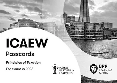 ICAEW Principles Of Taxation: Passcards • £7.10