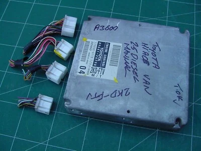 £154.99 • Buy Toyota Hiace 2.5 Diesel Engine Ecu 89661-26790, 175800-6113 2KD-FTV Computer Pcm
