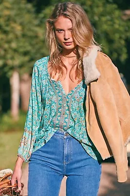 $59.99 • Buy Arnhem - Fleetwood Blouse In Greenfields - Sz AU6