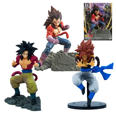 Anime Dragon Ball GT Saiyan 4 Vegeta Goku Action Figure Collection Toy Box Gift • $27.99