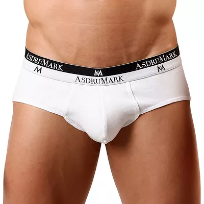 AsdruMark Brief Classic White Men’s Underwear • £9