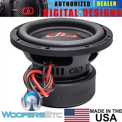 Dd Audio 1108-d4 8  Usa Made Woofer 800w Dual 4-ohm Subwoofer Bass Speaker New • $309