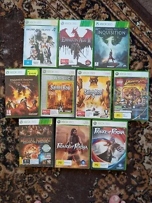 Various Xbox 360 Games • $3.50