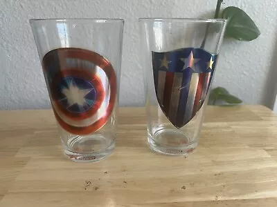 Set Of Marvel Drinking Glasses • $20