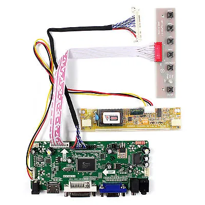 HD MI DVI VGA Audio LCD Controller Board For 18.5  G185XW01 HT185WX M185XW01 LCD • $31