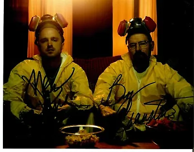  Breaking Bad  Aaron Paul & Bryan Cranston Signed 10X8 Color Photo Todd Mueller  • $599.99