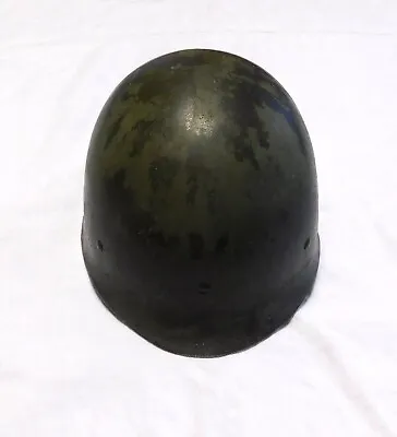 Vintage High Pressure Fiberglass Inland Military Helmet Green Camouflage • $9.95