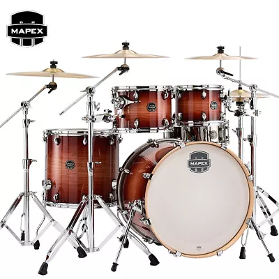 Mapex Armory 5pc Rock Drum Set Shell Pack (22  Bass) AR529SCRA Redwood Burst • $999
