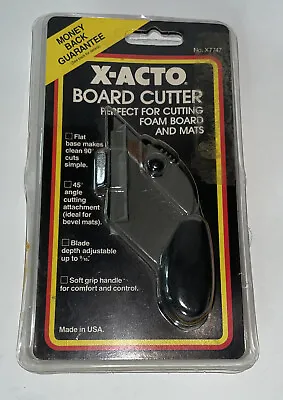 X-ACTO Board Cutter For Foam Board & Mats No. X7747 USA New NIP • $14.99