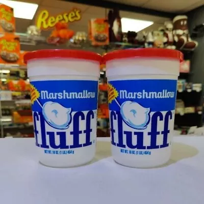 Marshmallow Fluff Vanilla 454g X 2 Tubs USA Import • £15.75