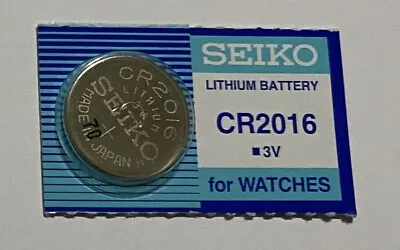 SEIKO Lithium Battery CR2016 • £4.99