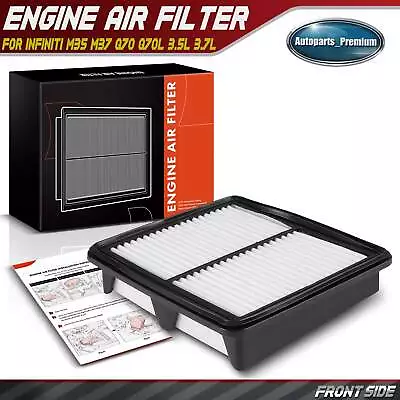 Engine Air Filter For INFINITI M35 2009-2010 M37 2011-2013 Q70 14-19 Q70L 15-19 • $12.49
