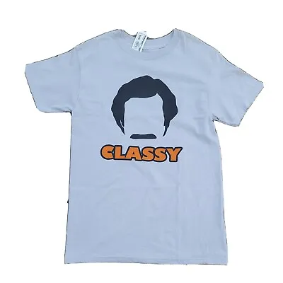 Anchorman 2 Classy The Legend Continues Adult Mens T-Shirt • $0.99