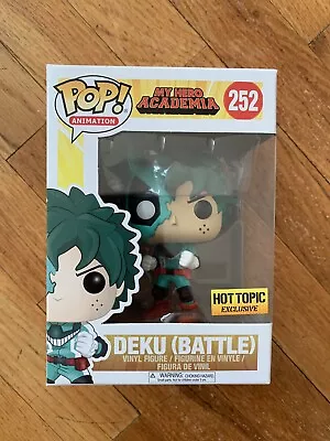 Funko Pop! Battle Deku My Hero Academia #252 Hot Topic Exclusive *In Hand* • $25.95