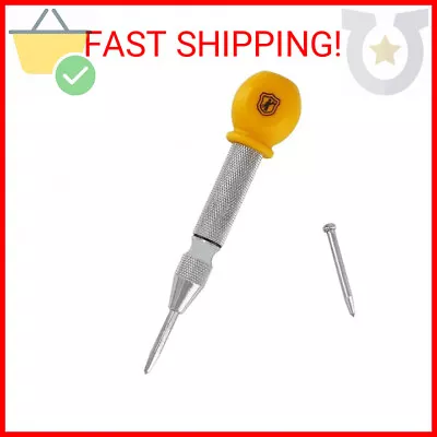 MulWark 5  Spring-Loaded Automatic Steel Center Hole Punch Marker Scriber For Wo • $13.10