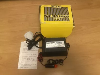 Riko APM1-1 Fast & Slow Charger For Tamiya RC Car Nicad 7.2V Battery Packs Boxed • £15