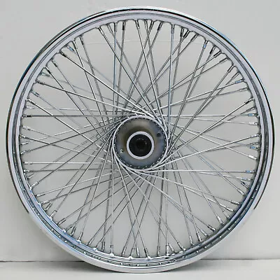 80 Spoke Front Wheel 21 X 2.15 Harley Softail Fxst Fxstc Wide Glide Dyna 84-99 • $212.36