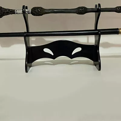 £2.72 • Buy 2 Tiers Harry Potter Magic Wand Display Stand Hogwarts Bracket Rack Gifts Black