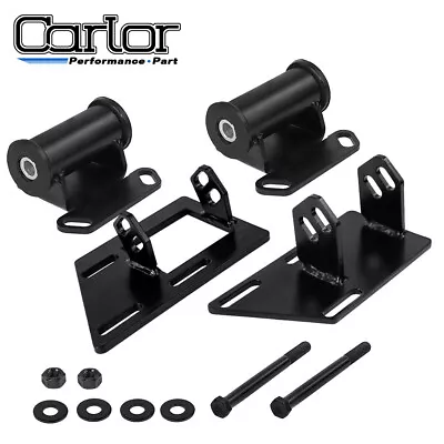 For Chevy S10 S15 Blazer SBC V8 2 Wheel Drive Swap Motor Mounts W/ Frame Mounts • $73.90