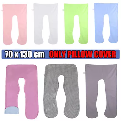 U-Shape Pregnancy Pillow Maternity Pregnant Women Body Pillow Cover 70X130CM • $10.06