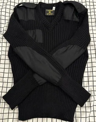 Citadel 100% Virgin Wool Commando Military Sweater Size 38 (medium) • $16.99