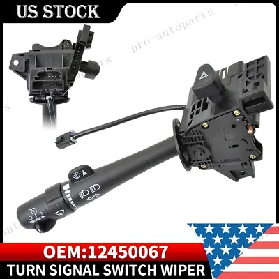 Turn Signal Multi-Function Switch With Cruise Control Fit For GMC Chevy 12450067 • $39.99