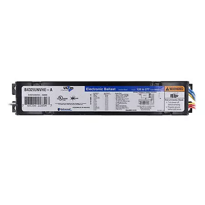 Universal B432iunvhe-a Fluorescent Ballast 4-lamp F32t8 32w T8 120-277v • $34.50