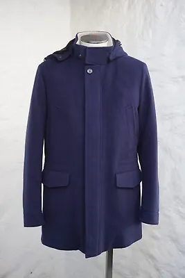 RARE NEW Loro Piana 100% Vicuna Blue Parka Medium M $25K • $14950