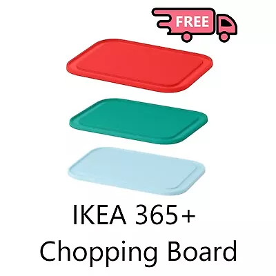 Pack New IKEA 365+ Chopping Cutting Small Boards Vegetable Multi Color 22x16cm • £5.69