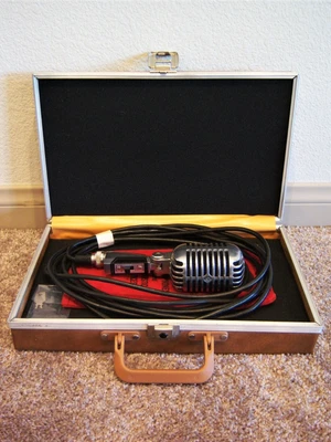 £422.24 • Buy Vintage 1960's Shure 55SW Dynamic Cardioid Microphone Elvis W Accessories 55S 55